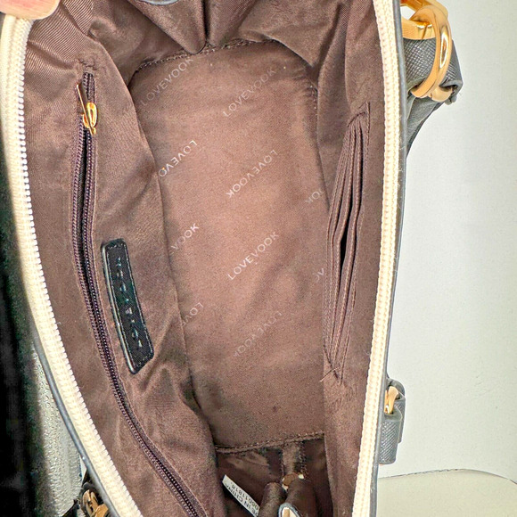 Lovevook Black Beige Satchel Handbag for Women Small Crossbody Bags Shoulder - Picture 11 of 15